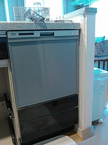 リンナイ製ビルトイン食器洗い乾燥機へ交換！札幌市 | 浴室 お風呂 洗面 水廻りのリフォーム | 札幌 キッチンワークス