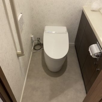 ＴＯＴＯトイレ『ネオレスト／ＤＨ』でクリーンなトイレへリフォーム！札幌市マンション