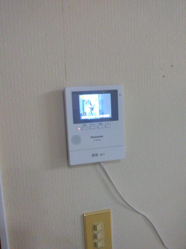 2施工後ドアホン